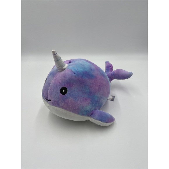 Squishmallows Other - Squishmallows Hallie Narwhal Tie Dye‎ Plush 8 inch